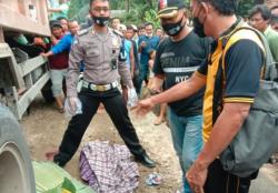 Tragis! Bocah 5 Tahun Tewas Dilindas Truk Tronton di Batubara