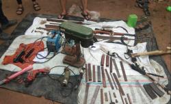 Begini Penampakan Bungker dan Senjata Api Rakitan Teroris Upik Lawanga