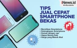 Infografis Tips Jual Smartphone Bekas Harga Pantas