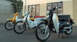 China Bikin Motor Listrik Berdesain Jadul Mirip Honda Super Cub