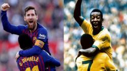 9 Kemiripan Lionel Messi dan Pele, Nomor 7 Paling Unik