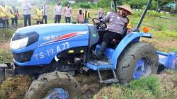 Tingkatkan Ketahanan Pangan, Polres Simeulue Buka Lahan Percontohan dan Penyuluhan Pertanian