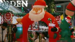 Pernak-pernik Natal Hiasi Pusat Perbelanjaan Alam Sutera