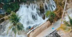 Ide Liburan Tahun Baru di Aek Sijorni, Asyik Wisata di Air Terjun Berundak yang Jernih
