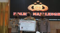 Sebelum AKBP Bismo Dimutasi, Polres Majalengka Raih Penghargaan Ini dari Kemenpan RB<