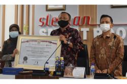 Dinas Perpustakaan dan Kearsipan Sleman Raih Penghargaan Bebas Korupsi 