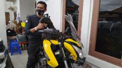 Biker asal Cimahi Nekat Tunaikan Haji Pakai Motor, Ini Cita-cita Mulianya