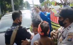 Video Eksekusi Lahan 4,5 Hektare di Lombok Timur Ricuh