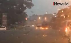 Video Jalan Pagarsih dan Pasteur Bandung Terendam Banjir akibat Hujan Deras<