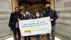 Video 18 Ton Kopi asal Jawa Timur Tiba di San Francisco AS