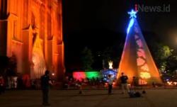 Video Suasana Ibadah Misa Natal di Gereja Katedral Jakarta