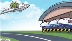 Media China Ejek Inggris Gara-Gara Virus Corona Varian Baru: Orang Sakit di Eropa 