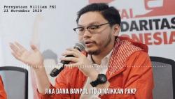 Viral Rekaman Suara Minta Kenaikan Dana Banpol, William PSI: Rekaman Dipotong