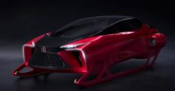 Lexus Rancang Mobil Futuristik untuk Sinterklas