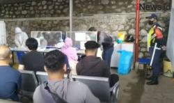 Video 25 Calon Penumpang Kereta Api di Stasiun Purwokerto Reaktif Covid-19