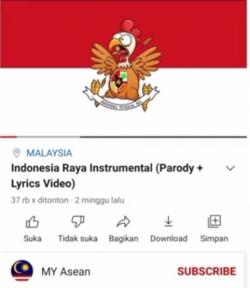 Mengagetkan, Polisi Malaysia Sebut Pembuat Video Parodi Indonesia Raya WNI