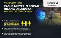Infografis Misteri 3 Bocah Langkat Hilang