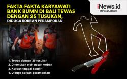 Infografis Fakta-Fakta Pembunuhan Karyawati Bank BUMN di Denpasar