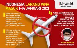 Infografis Cegah Varian Baru Virus Corona, WNA Dilarang Masuk Indonesia
