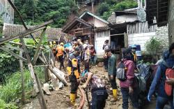 Pemkab Bandung Barat Kucurkan Rp200 Juta untuk Penanganan Longsor Jayagiri Lembang
