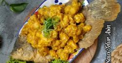 Ide Menu Liburan Tahun Baru, Enaknya Bikin Gurame Saus Telur Asin