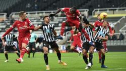 Gagal Menang Lagi, Liverpool Ditahan Imbang Newcastle United