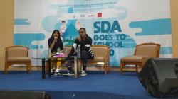 Seru, Kemal Palevi Bikin SDA Goes to School Penuh Gelak Tawa