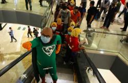 Perkenalkan New Man Surabaya, Super Hero Ikon Protokol Kesehatan