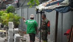 Video TNI Polri Bangun Posko 3 Pilar di Petamburan Bekas Markas FPI