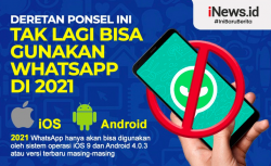 Infografis Perangkat yang Tak Bisa Gunakan WhatsApp di 2021
