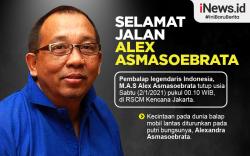 Infografis Pembalap Legendaris Alex Asmasoebrata Meninggal Dunia