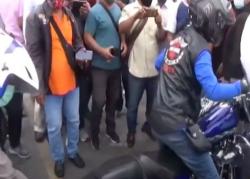 Video 2 Moge Diamankan Polisi saat Konvoi di Medan