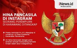 Infografis Hina Pancasila di Instagram, Seorang Perempuan di Karawang Ditangkap