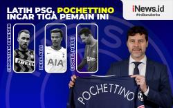 Infografis Pelatih PSG Mauricio Pochettino Bidik 3 Pemain 