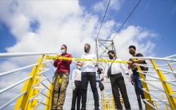 Jembatan Bergaya Roller Coaster di Banjarmasin Ditutup hingga Maret 