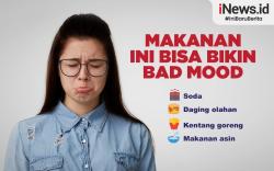 Infografis Makanan Ini Bisa Picu Bad Mood