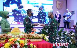 Syukuran HUT Ke-75 Kodam II Sriwijaya, Pangdam: Prajurit TNI Harus Bahagia<