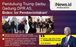 Infografis Pendukung Donald Trump Serbu DPR, Coreng Demokrasi Amerika