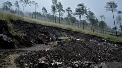 Tambang Pasir Ilegal di Kawasan Konservasi Cagar Alam Garut Rawan Longsor
