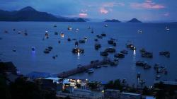 Keindahan Alam Labuan Bajo Terlihat dari Puncak Waringin