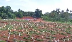 Video TPU Pondok Ranggon dan Tegal Alur Penuh, Pemprov DKI Siapkan 1.500 Makam Covid-19 di Rorotan
