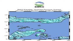 Pusat Gempa Gorontalo M6,4 di Laut, Guncangan Terasa ke Sulut Hingga Maluku