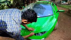 Pria Ini Bikin Lamborghini dari Barang Rongsokan, Begini Penampakannya 