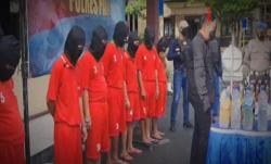 Video Polisi Ringkus 8 Tersangka Penyelundupan Sabu ke Rutan Pati Jateng