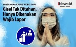 Infografis Gisel Wajib Lapor ke Polda Metro Jaya