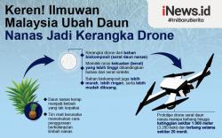 Infografis Ilmuwan Malaysia 'Sulap' Daun Nanas Jadi Drone
