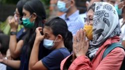 Keluarga Pramugari Sriwijaya Air Mia Tresetyani Gelar Kebaktian Doa Bersama