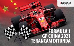 Infografis Formula 1 GP China 2021 Terancam Ditunda