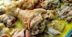 Opor Ayam Kampung Bumbu Rempah, Daging Empuk dan Tebal Menggugah Selera