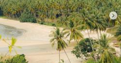 Terpikat Keindahan Pulau Natal di Mandailing, Unik Ada Air Terjun Seolah Turun dari Langit 